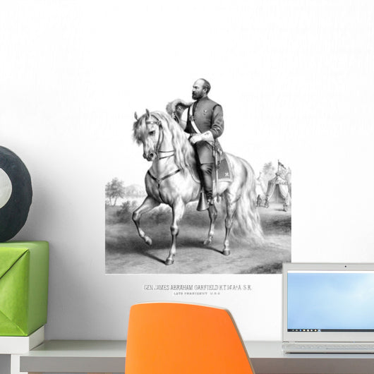 Vintage American History Print Wall Decal Design 8