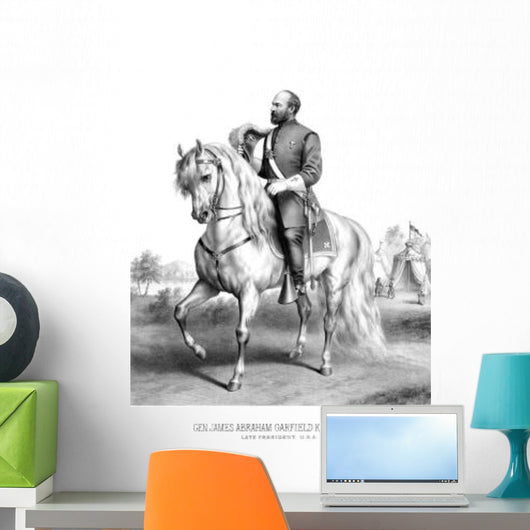 Vintage American History Print Wall Decal Design 8