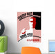 Vintage Wpa Poster Man Wall Decal Design 2