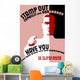 Vintage Wpa Poster Man Wall Decal Design 2