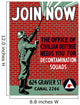 Vintage Wpa Poster Man Wall Decal Design 1