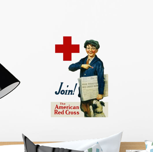 Vintage World War One Wall Decal Design 1