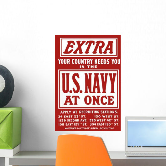 Vintage World War Ii Wall Decal Design 26