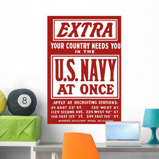 Vintage World War Ii Wall Decal Design 26