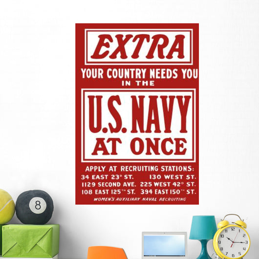 Vintage World War Ii Wall Decal Design 26