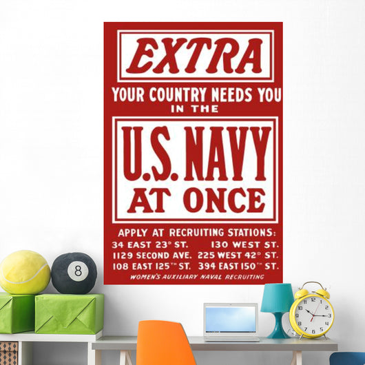 Vintage World War Ii Wall Decal Design 26