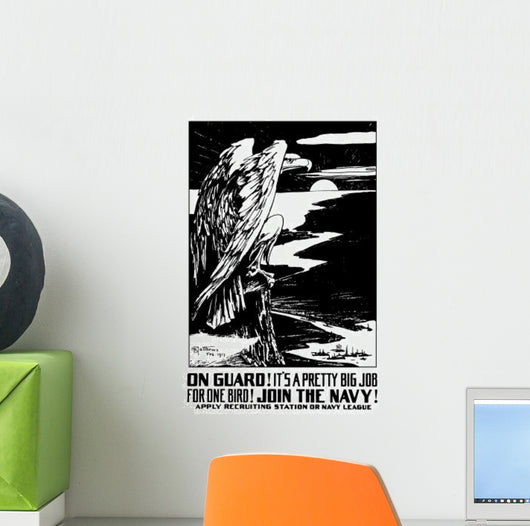 Vintage World War I Wall Decal Design 10