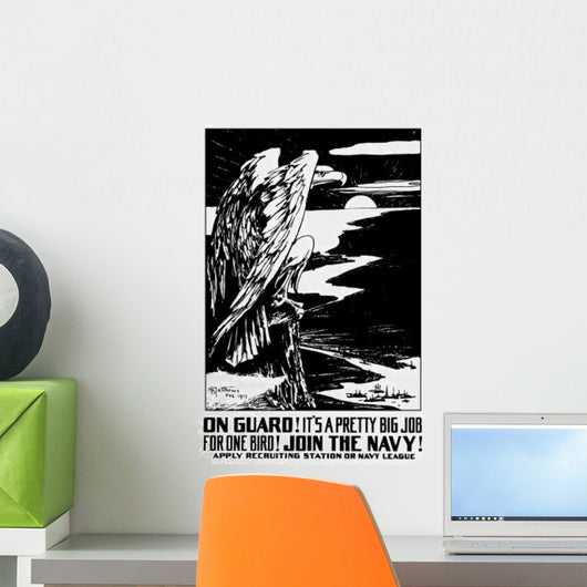 Vintage World War I Wall Decal Design 10
