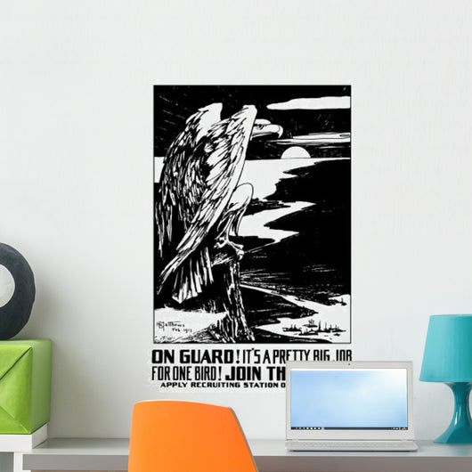 Vintage World War I Wall Decal Design 10