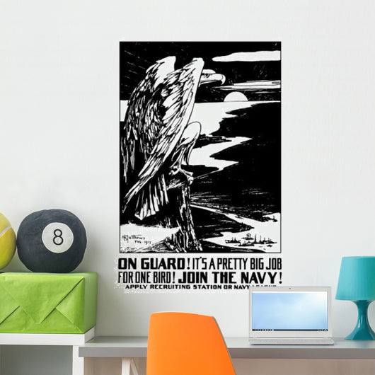 Vintage World War I Wall Decal Design 10