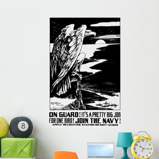 Vintage World War I Wall Decal Design 10