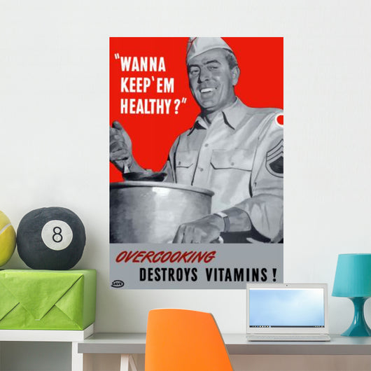 Vintage World War Ii Wall Decal Design 25