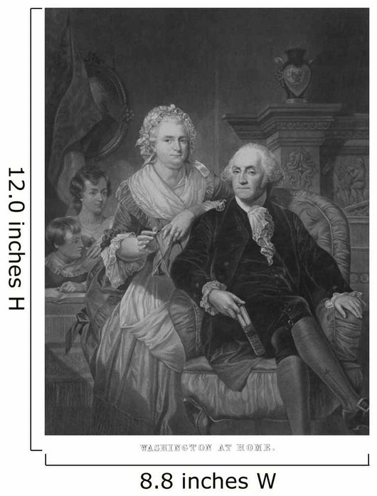 Vintage American History Print Wall Decal Design 3