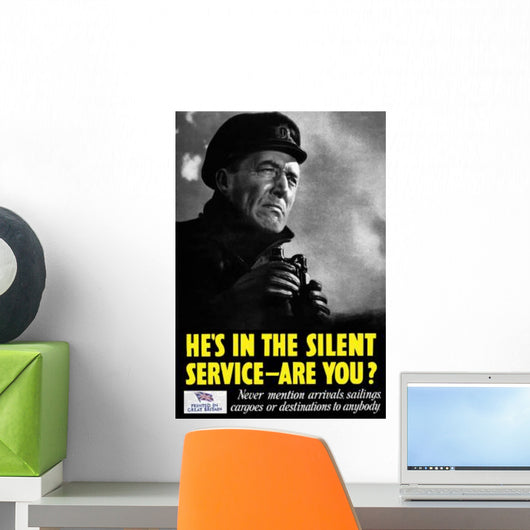 Vintage World War Ii Wall Decal Design 23