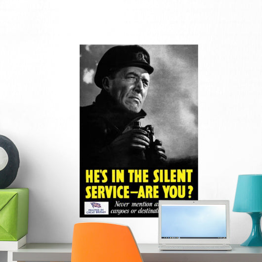 Vintage World War Ii Wall Decal Design 23