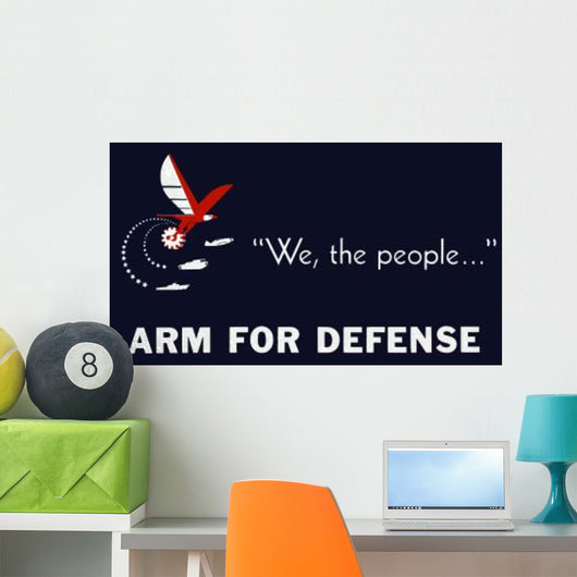 Vintage World War Ii Wall Decal Design 22