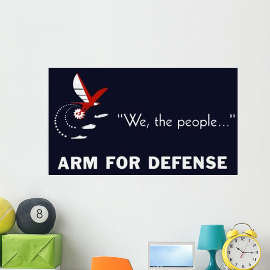 Vintage World War Ii Wall Decal Design 22