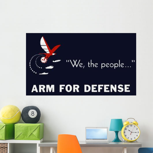 Vintage World War Ii Wall Decal Design 22
