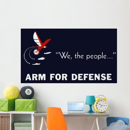 Vintage World War Ii Wall Decal Design 22