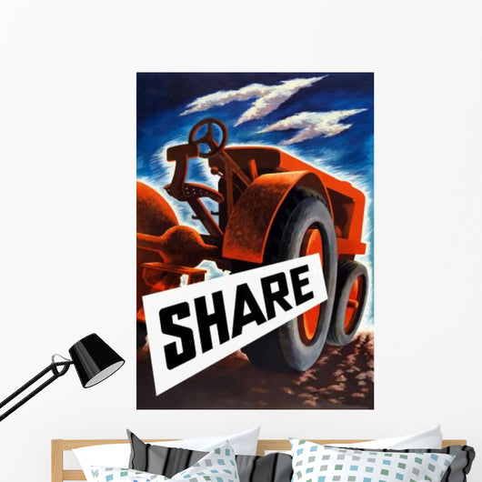Vintage World War Ii Wall Decal Design 19
