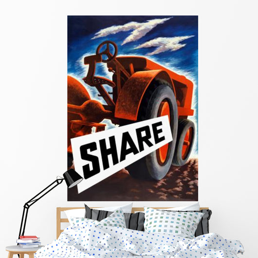 Vintage World War Ii Wall Decal Design 19