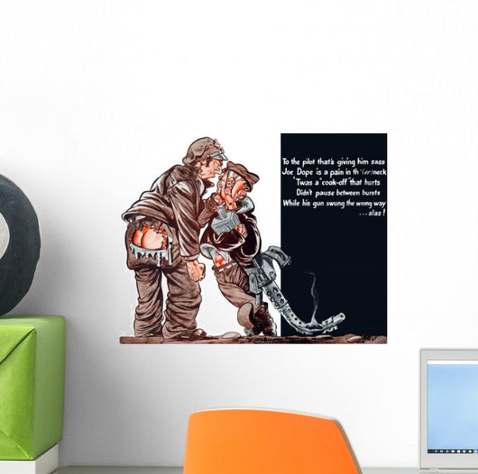 Vintage World War Ii Wall Decal Design 17