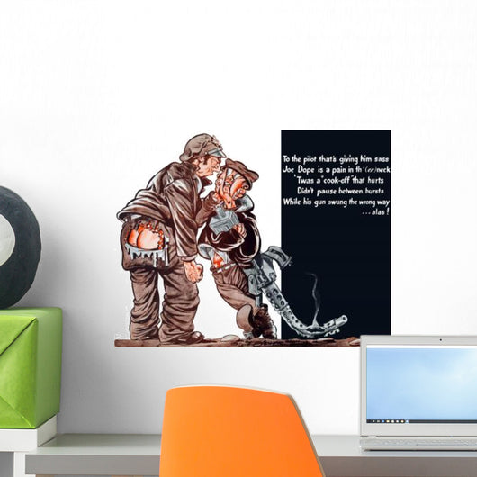 Vintage World War Ii Wall Decal Design 17