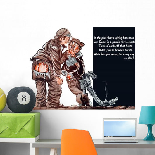 Vintage World War Ii Wall Decal Design 17