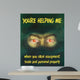 Eyes Colored like Japanese Wall Decal