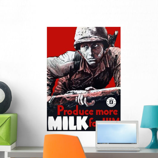 Vintage World War Ii Wall Decal Design 15
