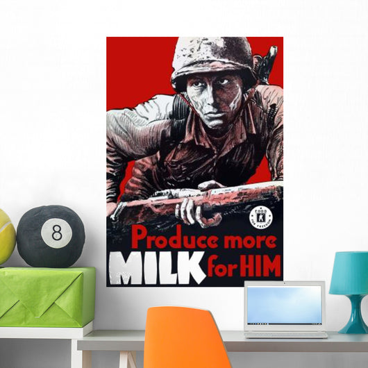 Vintage World War Ii Wall Decal Design 15