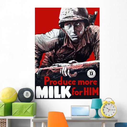 Vintage World War Ii Wall Decal Design 15
