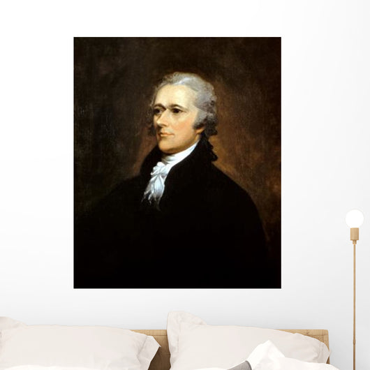Vintage American History Painting Wall Decal Design 1