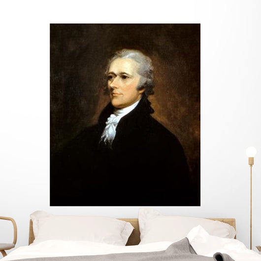 Vintage American History Painting Wall Decal Design 1
