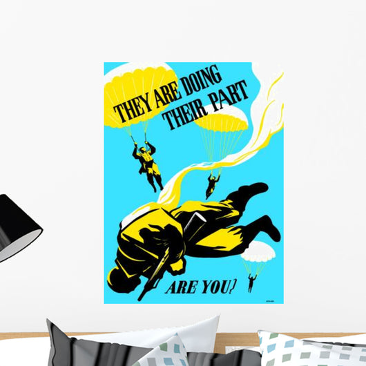 World War Ii Poster Wall Decal Design 4