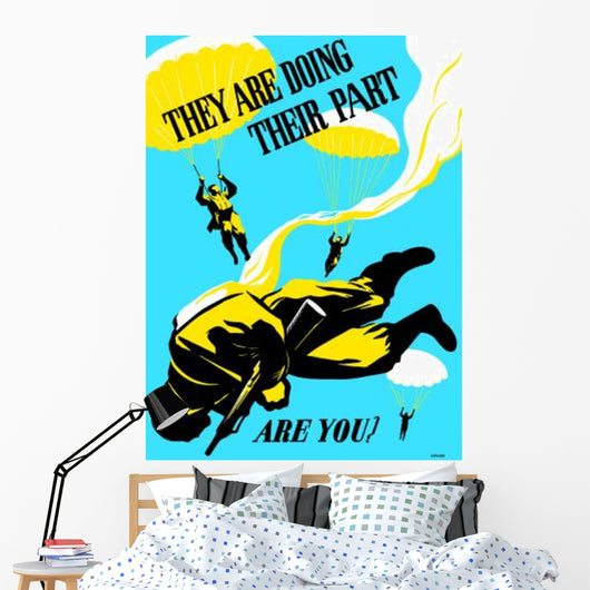 World War Ii Poster Wall Decal Design 4
