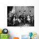 Vintage Civil War Print Wall Decal Design 1