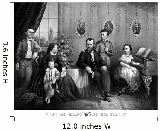 Vintage Civil War Print Wall Decal Design 1