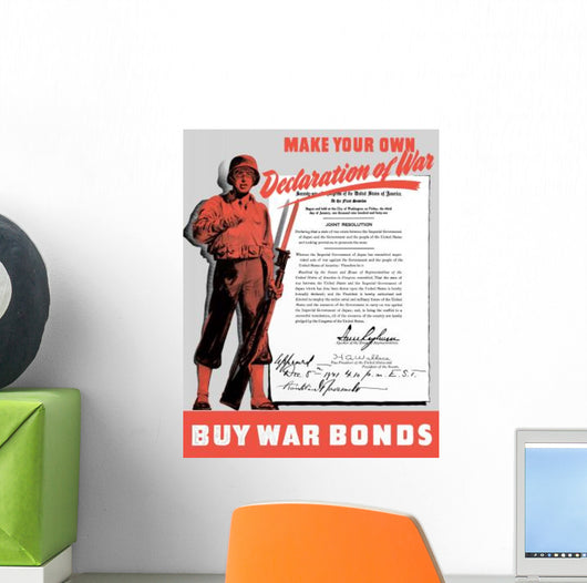 World War Ii Poster Wall Decal Design 3