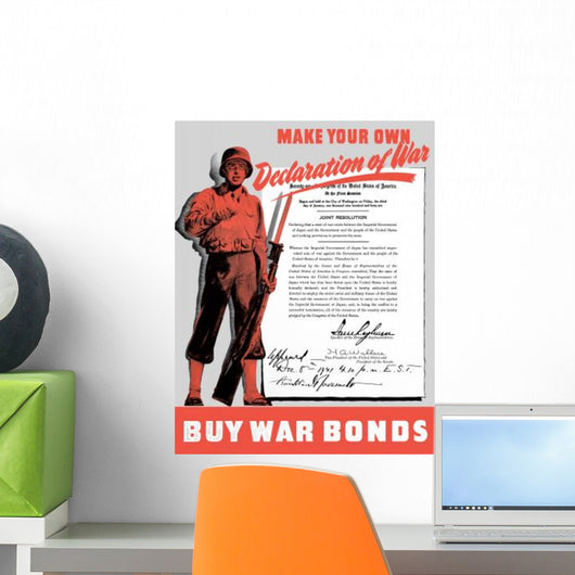 World War Ii Poster Wall Decal Design 3