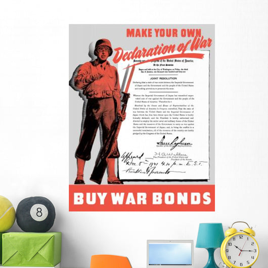 World War Ii Poster Wall Decal Design 3