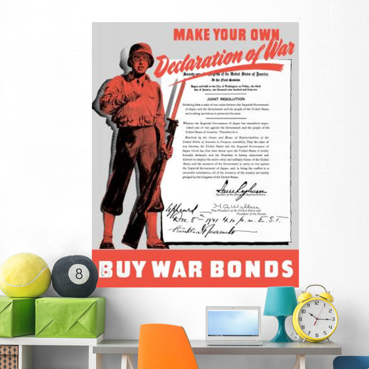 World War Ii Poster Wall Decal Design 3