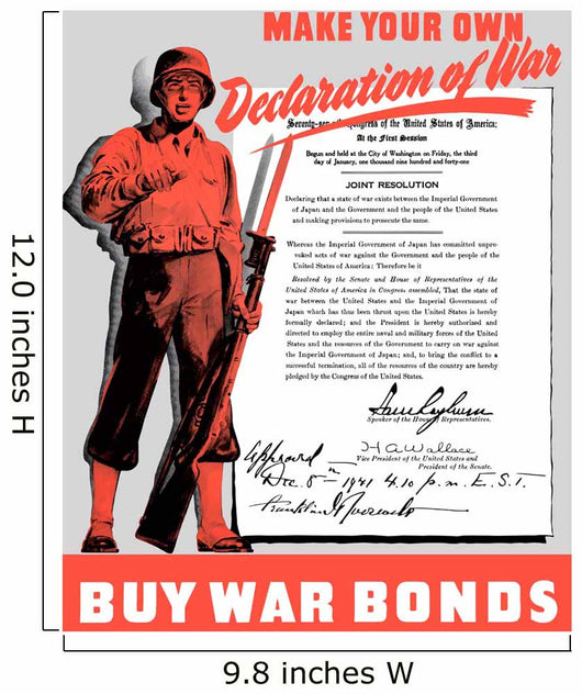 World War Ii Poster Wall Decal Design 3