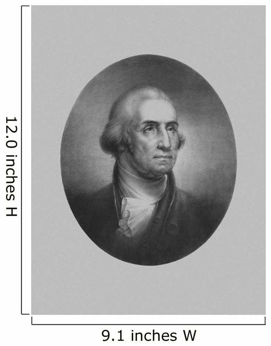 Vintage American History Print Wall Decal Design 1
