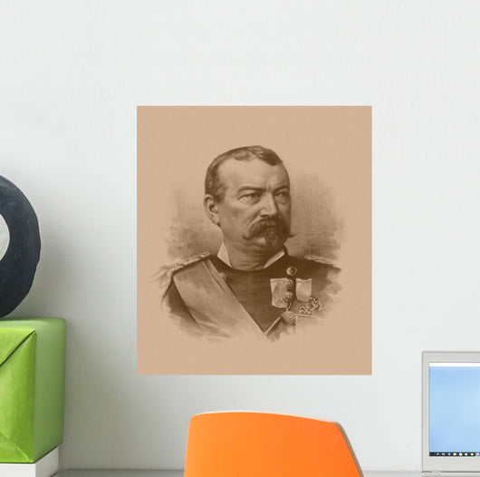 Vintage Civil War Artwork Wall Decal