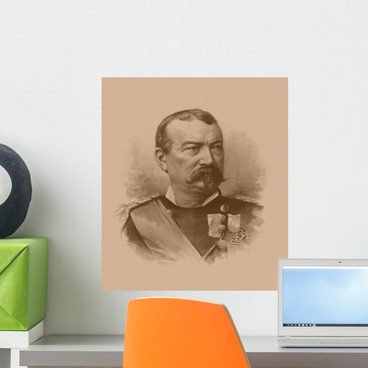 Vintage Civil War Artwork Wall Decal