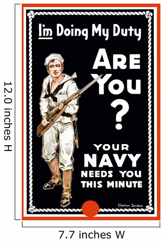 Vintage World War I Wall Decal Design 6