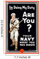 Vintage World War I Wall Decal Design 6