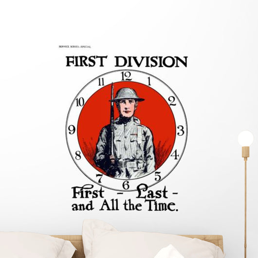 Vintage World War I Wall Decal Design 5