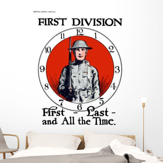 Vintage World War I Wall Decal Design 5